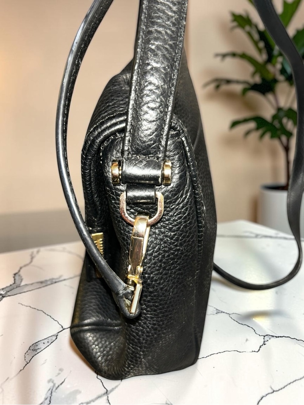 Kate Spade New York Black Pebbled Leather Crossbody Shoulder Bag - Picture 10 of 10